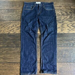 Ecko Unlimited Blue raw indigo Straight Jeans Classic Style